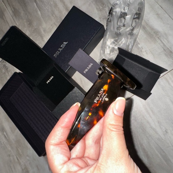 Prada Brown Tortoise Sunglasses - Picture 9 of 17